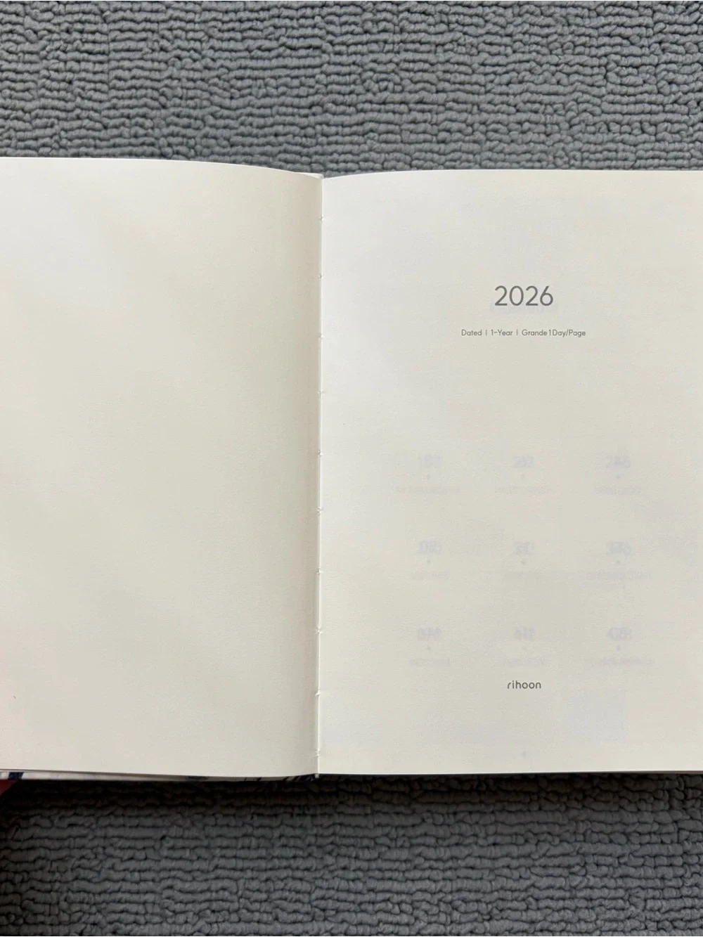 2026 Yearly Planner / Journal Book (NEW)